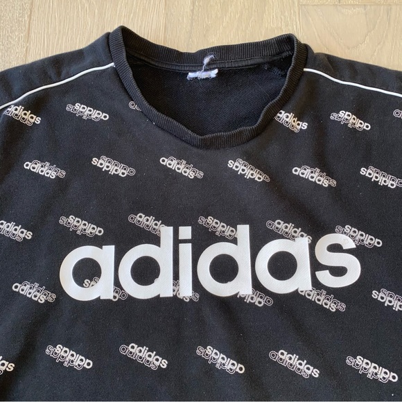 Adidas Favourites Crew Neck Sweatshirt men’s medium - Picture 5 of 7